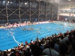 Post-game: Fans in the water