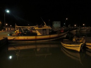 Fishing boats in Tabarka's harbour