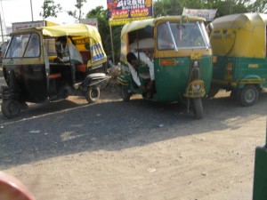 Auto rickshaws