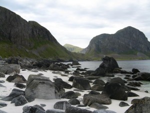 The beach