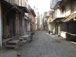 Quiet back street, Chikhli