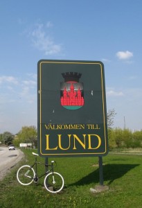 Arriving in Lund