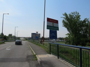 Proper border-crossing into Hungary