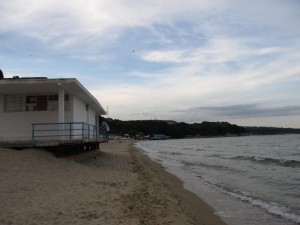 Black Sea beach in Varna