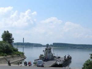 The ferry to Romania