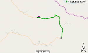 Ushguli - Confluence of Tskhenistskali and Zeskho rivers