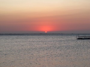 Sunrise over the Mediterranean