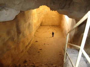 Masada's massive southern cisterne