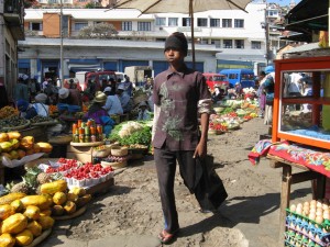 Antananarivo market (not THAT market, and not THE guy)