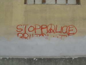 "Stop Police Brutality"